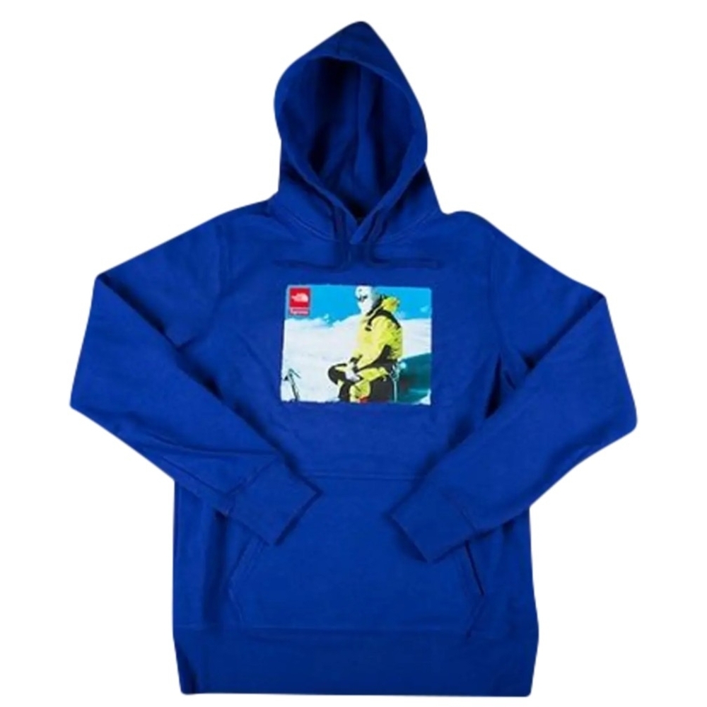 Supreme F/W 18 The North Face Photo Sweatshirt (Royal) Large